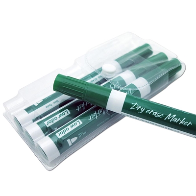 Whiteboard penne, 4 stk. grønne