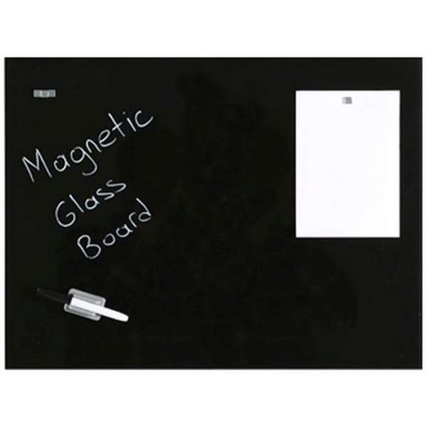 Glass Board Magnetic. Black. 40x60cm