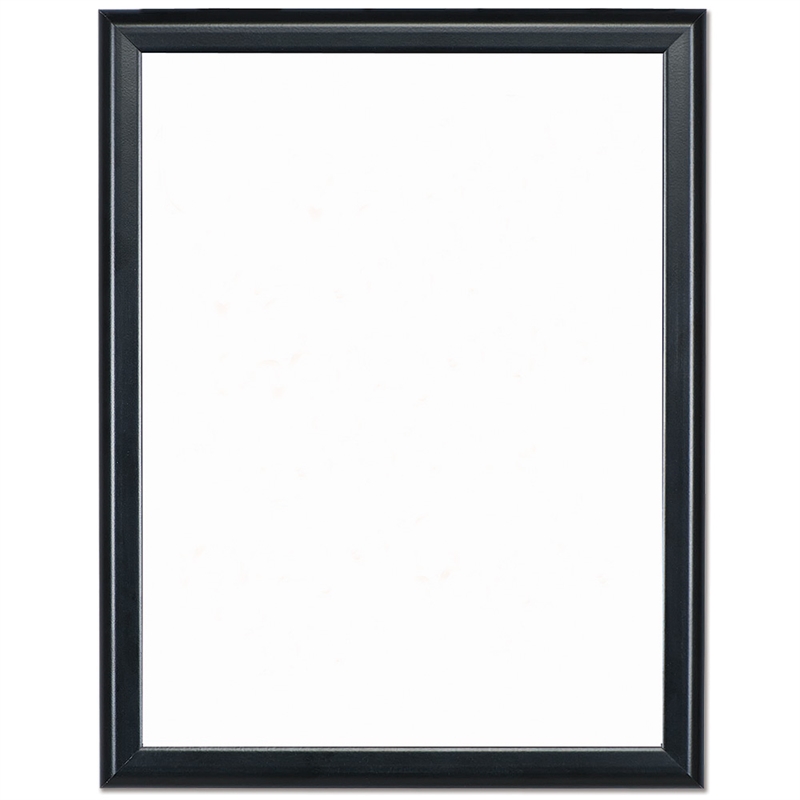Whiteboard med sort ramme, 40 x 60 cm