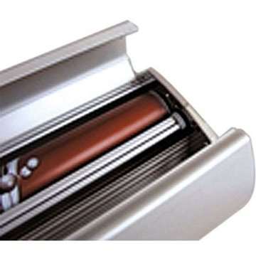 Lux Roll-up enkeltsidet - 150x230 cm - sølv