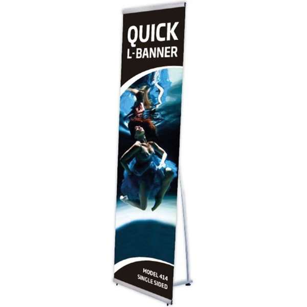 Quick L-Banner Enkeltsidet - uden banner og print