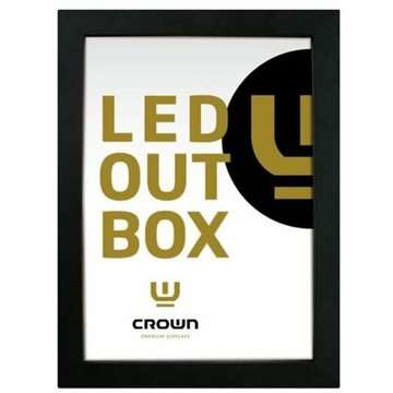 Crown LED Out Box Dobbeltsidet - A0