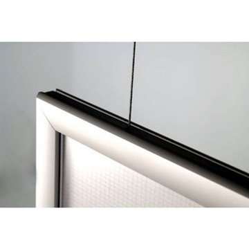 LED Light box A0 Double sided - vertikal/horisontal 35mm profile. 39mm dyb  
