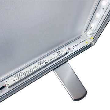 LED lysvæg LED-TEX Lightbox stand dobbeltsidet